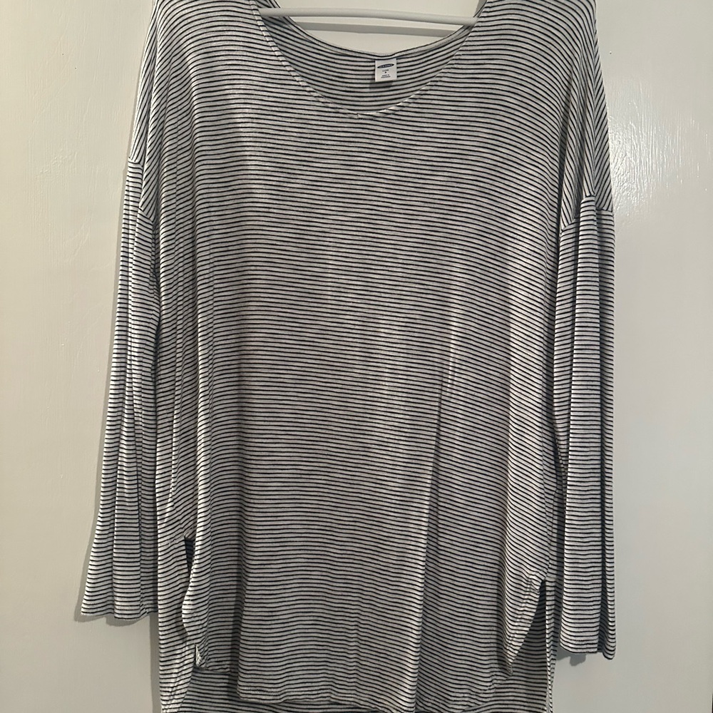 Old Navy Gray Oversized Tunic